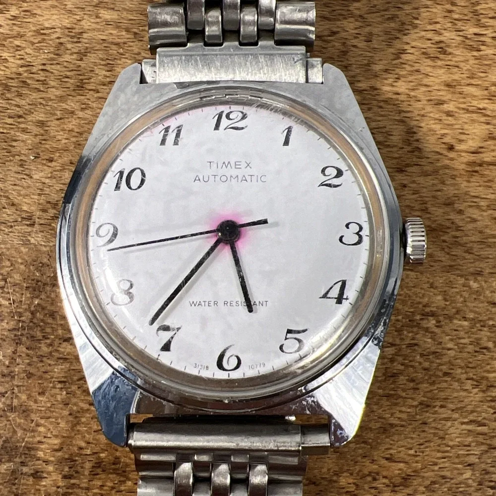 Vintage Timex‎ Viscount Automatic Watch - Works